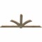 Ekena Millwork Redmond Rough Sawn Timber Gable Bracket, Douglas Fir, 72"W x 30"H x 2"D x 4"F, 10/12 Pitch GBW072X30X0204RED00RDF - alternate 4